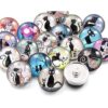 Coeufuedy 20 dijes de joyería de gato de 0.709 in_3