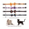 4 collares ajustables para Halloween con pajarita