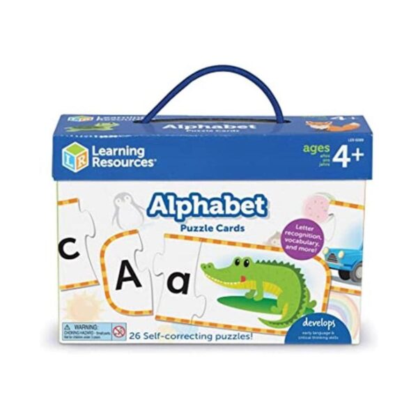 Learning Resources Tarjetas de rompecabezas del alfabeto_1