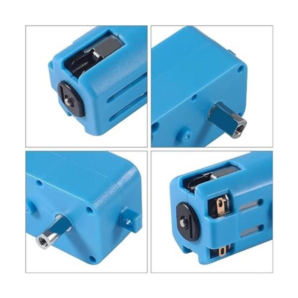 4 unids Metal Gear Motor TT DC 3V6V Gear Motor Ratio 190_3