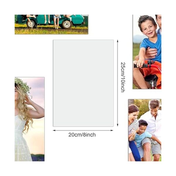 Panel de fotos de aluminio de sublimación de 3 piezas