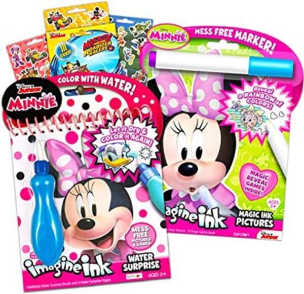 Disney Shop Juego de pintura de Minnie Mouse con agua_1