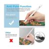 Lápiz digital para iPad con rechazo de palma interruptor_2