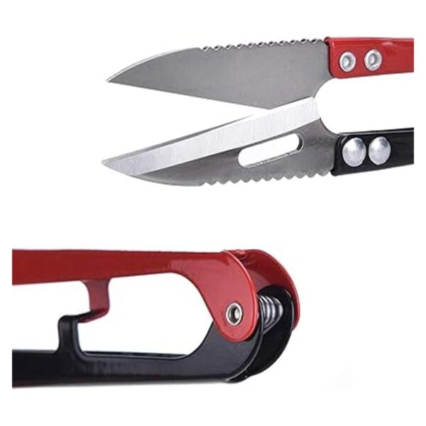 ESHATO Paquete de 12 tijeras de hilo para coser mini