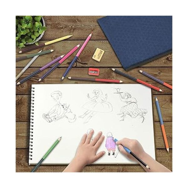 HomeMall Juego de lápices de dibujo 37 paquetes de kit de