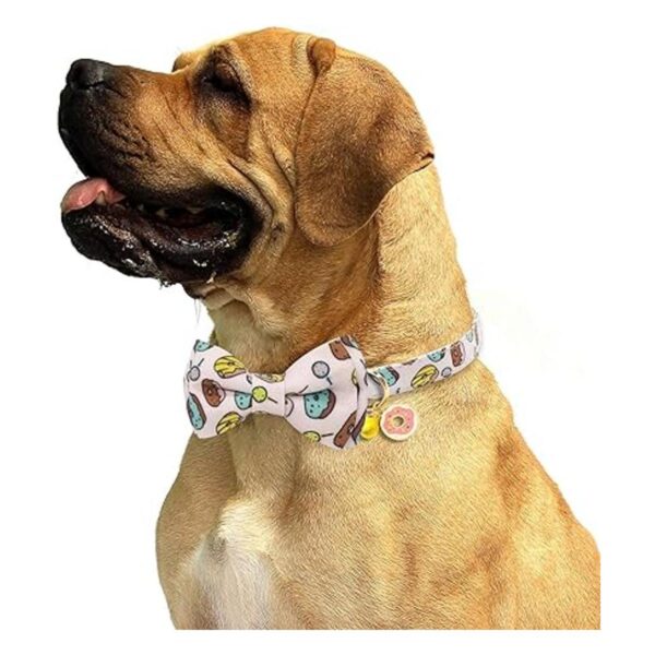 KUDES 2 collares de perro con pajarita collar de perro
