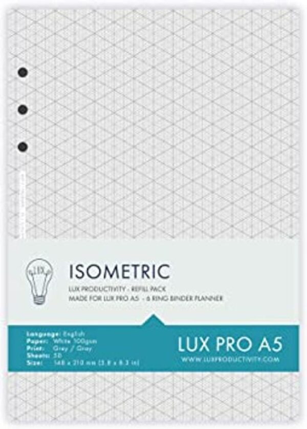 LUX PRO A5 Isométrico LUX Productivity Refill Pack_1