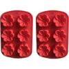 Molde de silicona Plumeria Rubra Molde de 6 cavidades_1