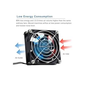 GDSIME AXIAL 8025 nuevo ventilador para muffins 110 V_4