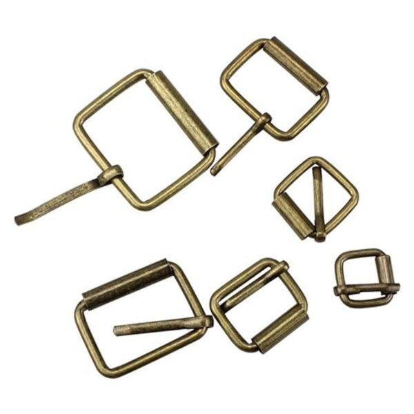 Hebillas de latón de Hysagtek 60 unidades hebillas de