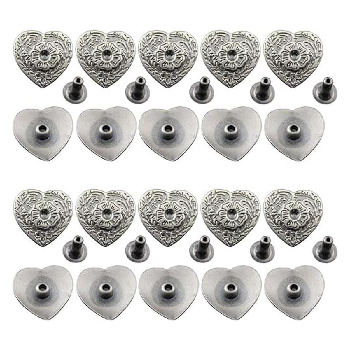 Mingchen Retro Love Heart Flower Texture Remache