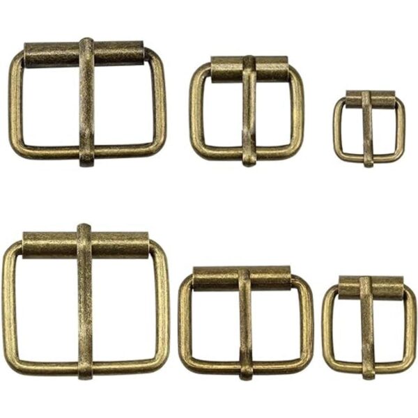 Hebillas de latón de Hysagtek 60 unidades hebillas de