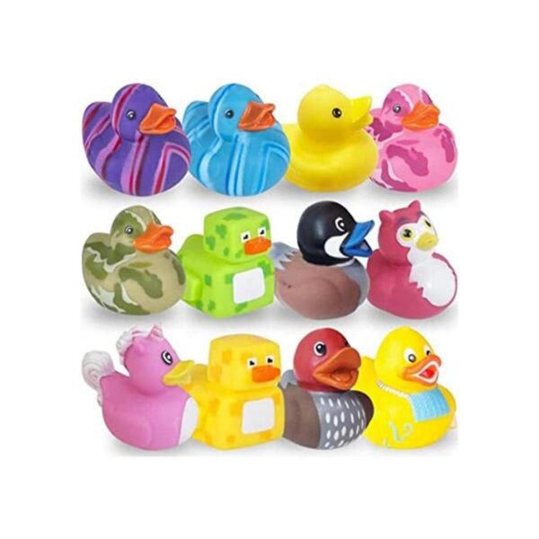 ArtCreativity Assorted Rubber Duckies for Kids and_1