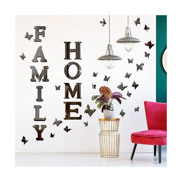 Outus Letras 3D para el hogar de la familia decoración de