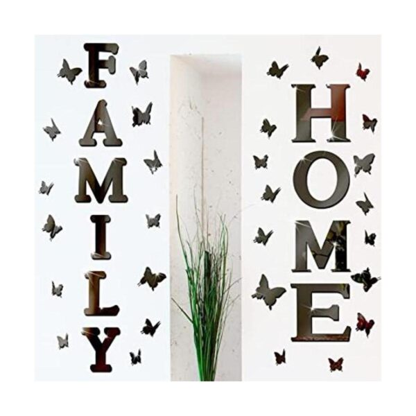 Outus Letras 3D para el hogar de la familia decoración de