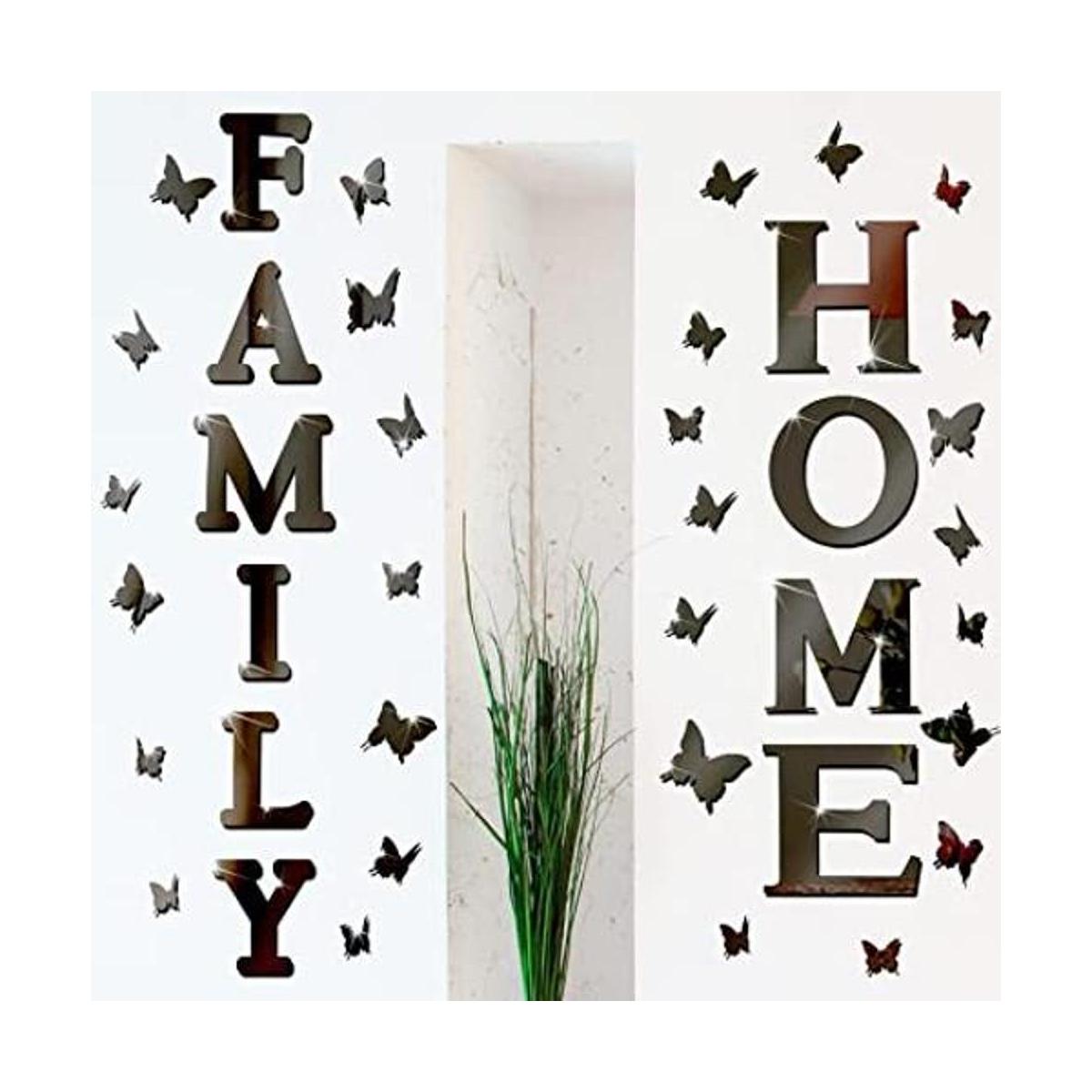 Outus Letras 3D para el hogar de la familia decoración de