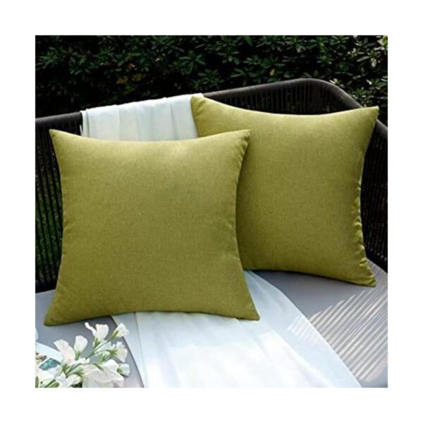 EMEMA Juego de 2 fundas de almohada decorativas rústicas_1
