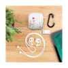 Cutebricase Funda para Airpods con diseño de flores_6
