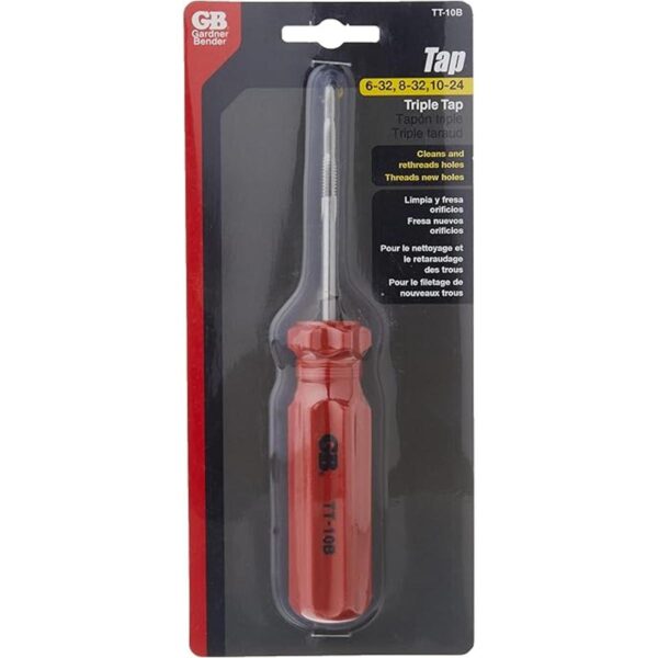 Gardner Bender tt10b Electricistas Tapping y rethreading