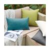 EMEMA Juego de 2 fundas de almohada decorativas rústicas_4