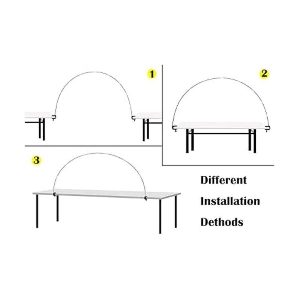 Langxun Juego de arco de 12 pies para decoración con_6