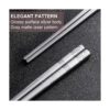 Palillos de metal reutilizables 5 pares de palillos de