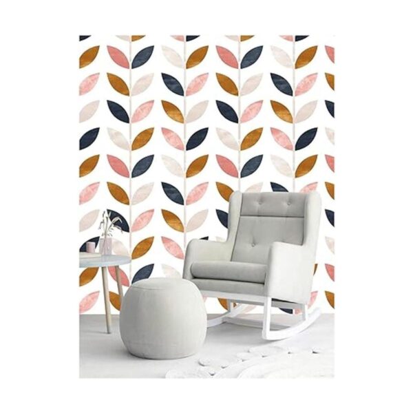 Floralplus Papel tapiz bohemio para despegar y pegar_2