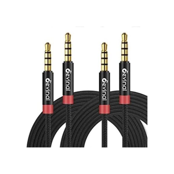 Devinal Cable TRRS de 0.138 in cable auxiliar de 4 polos_1