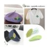 FINGERINSPIRE 30 hojas de ganchillo hechas a mano en 3_6
