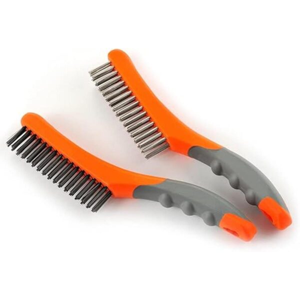 Juego de cepillos de alambreCepillo resistente de acero