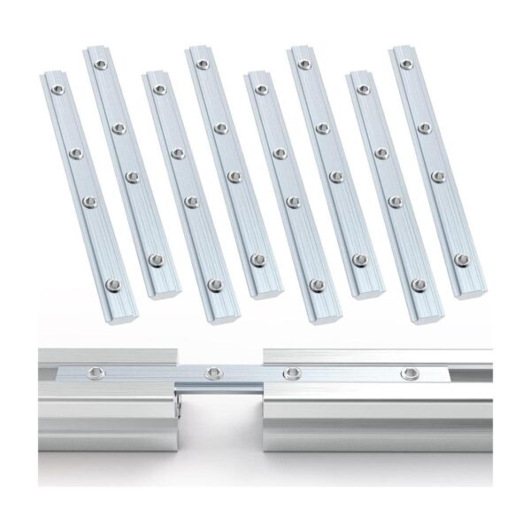 Conector de línea recta de perfil de aluminio de la serie