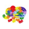 Honbay Puzzle de madera para niños de 3 a 7 años letras_6