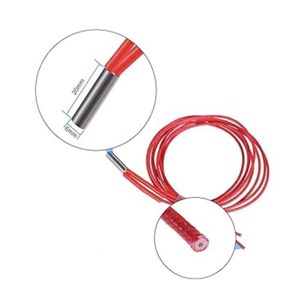 Enomaker Calentador de cartucho de cerámica de 24 V 40 W_3