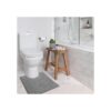 LuxUrux Alfombrilla de baño con forma de U para baño_2