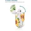 Lokigo Funda para Airpod funda protectora de girasol con