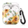 Lokigo Funda para Airpod funda protectora de girasol con