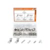 HELIFOUNER Kit de pasadores de estante de 180 piezas 6