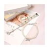 Hicarer Juego de 2 collares de perlas para perro y collar
