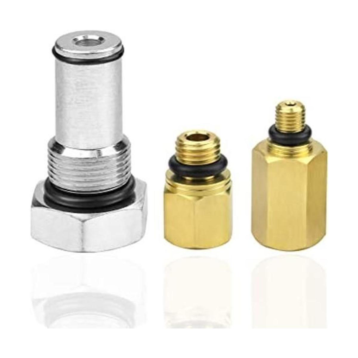 Mekar 2 kits de adaptadores de riel de aceite y 1 bomba de