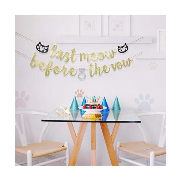 Banner para amantes de los gatos pancarta de despedida de_6