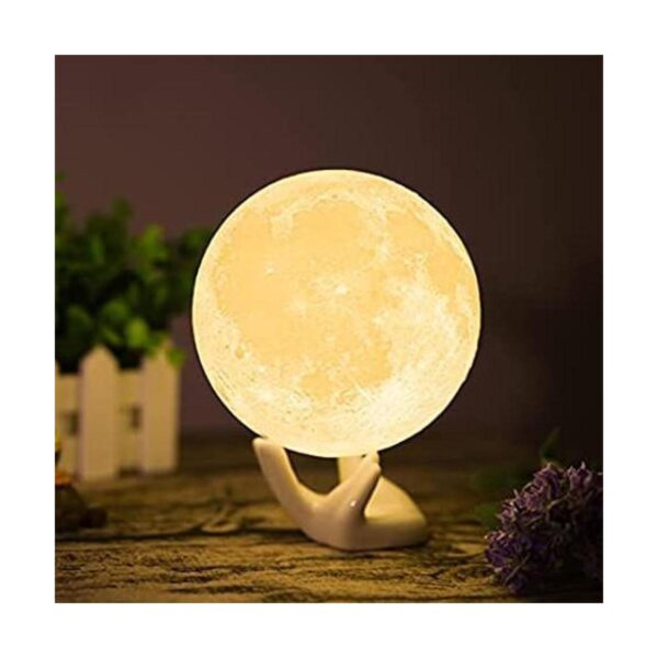 Lámpara de luna Balkwan de 35 pulgadas con impresión 3D_1