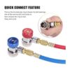 JIFETOR Kit de adaptador de acoplador rápido AC R134A_4