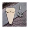 HITOPTY Tijeras bordadas 4.5 pulgadas punta puntiaguda