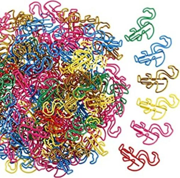 Frienda 105 clips de papel multicolores para suministros_1