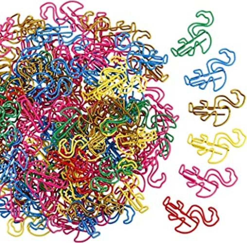 Frienda 105 clips de papel multicolores para suministros