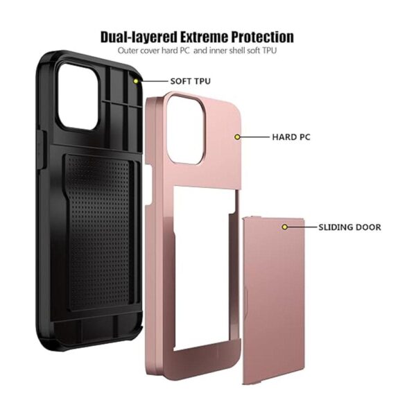 Nvollnoe Funda delgada para iPhone 12 Pro Max con_3