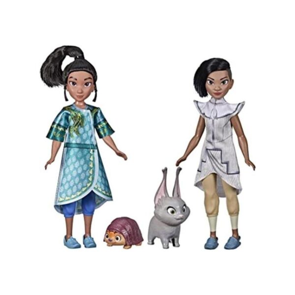 Disneys Raya and The Last Dragon Young Raya and Namaari_1