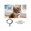 HACRAHO Collar de gato con campana 1 paquete de 1 collar