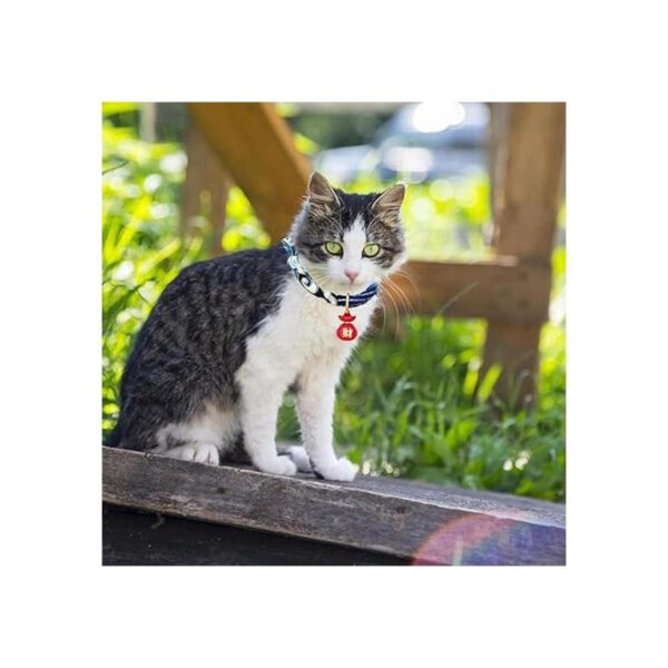 HACRAHO Collar de gato con campana 1 paquete de 1 collar