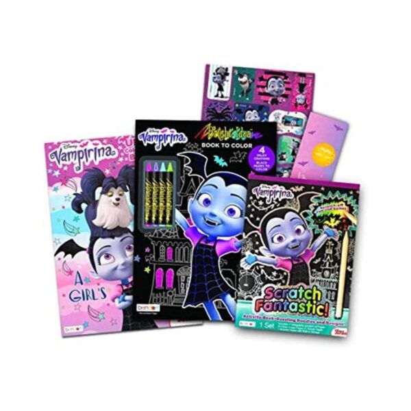 Disney Vampirina Juego de 2 libros para colorear_1